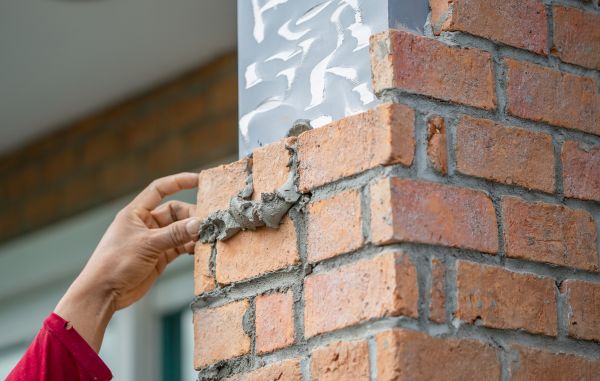 Brick Pillar Repair in West Des Moines