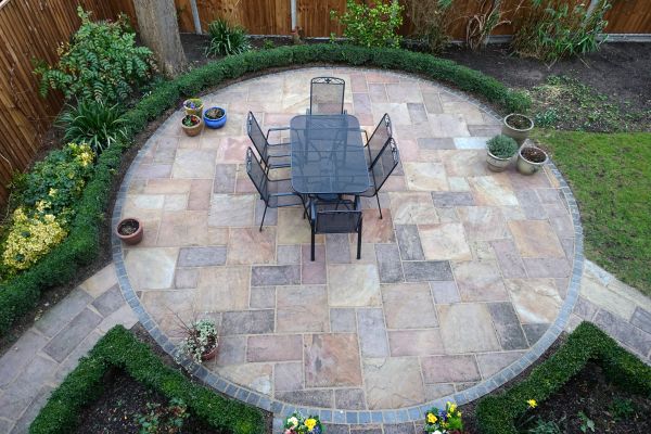 Stone Patio Repair in West Des Moines