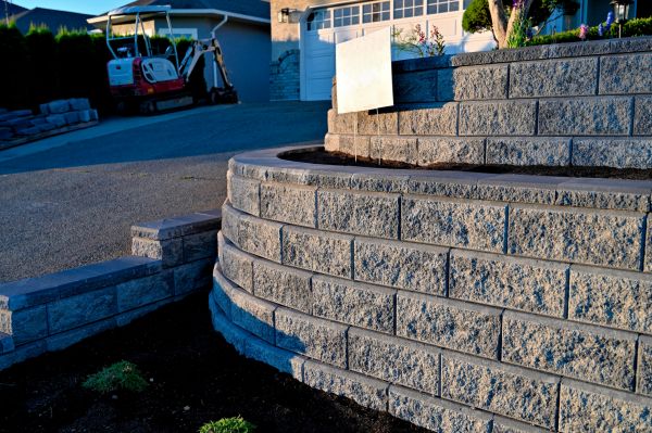 Stone Retaining Wall Repair in West Des Moines