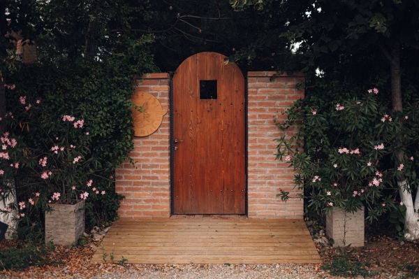 Brick Front Entrance Repair in West Des Moines