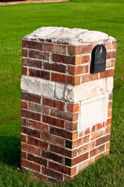 Brick Mailbox Installation in West Des Moines
