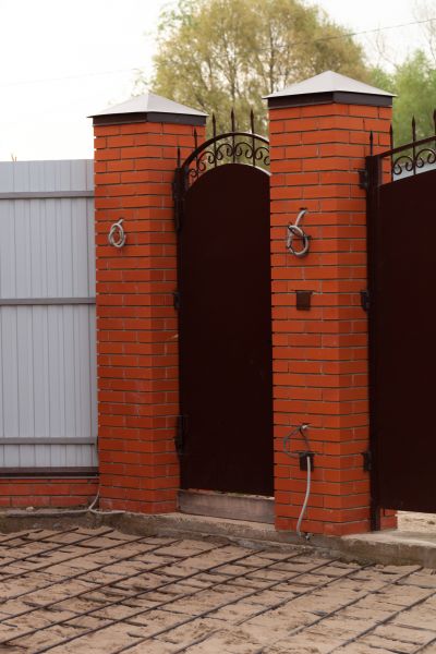 Brick Columns Installation in West Des Moines