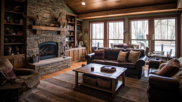 Interior Stonework Service in West Des Moines