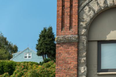 Decorative Masonry Facade